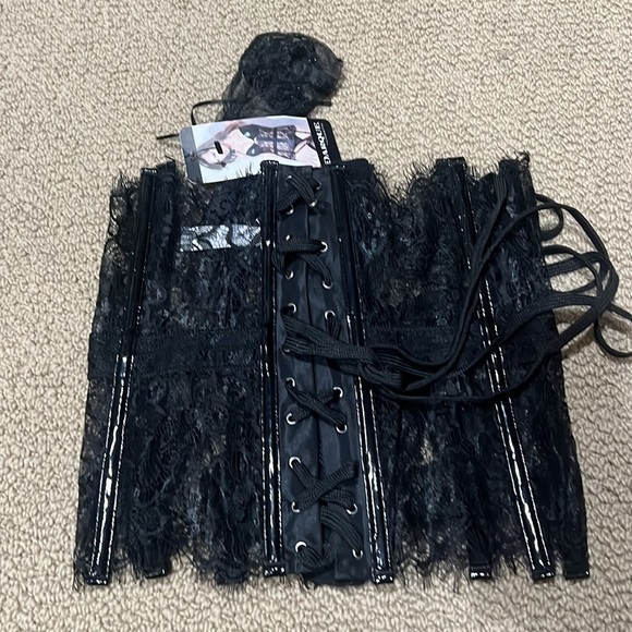New with tags Darque by coquette corset cincher for waist - Picture 3 of 4